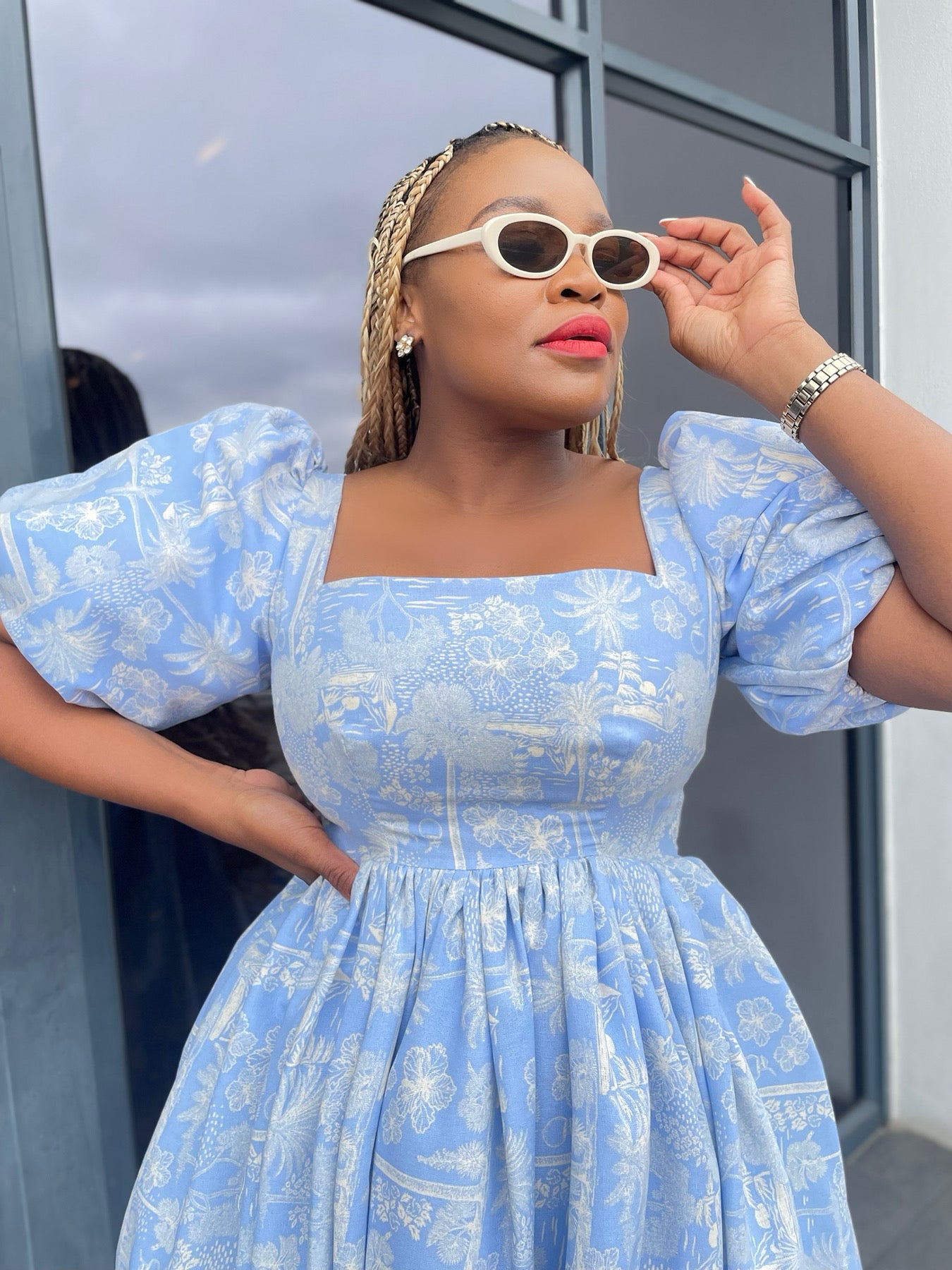 Princess Printed Linen Mini