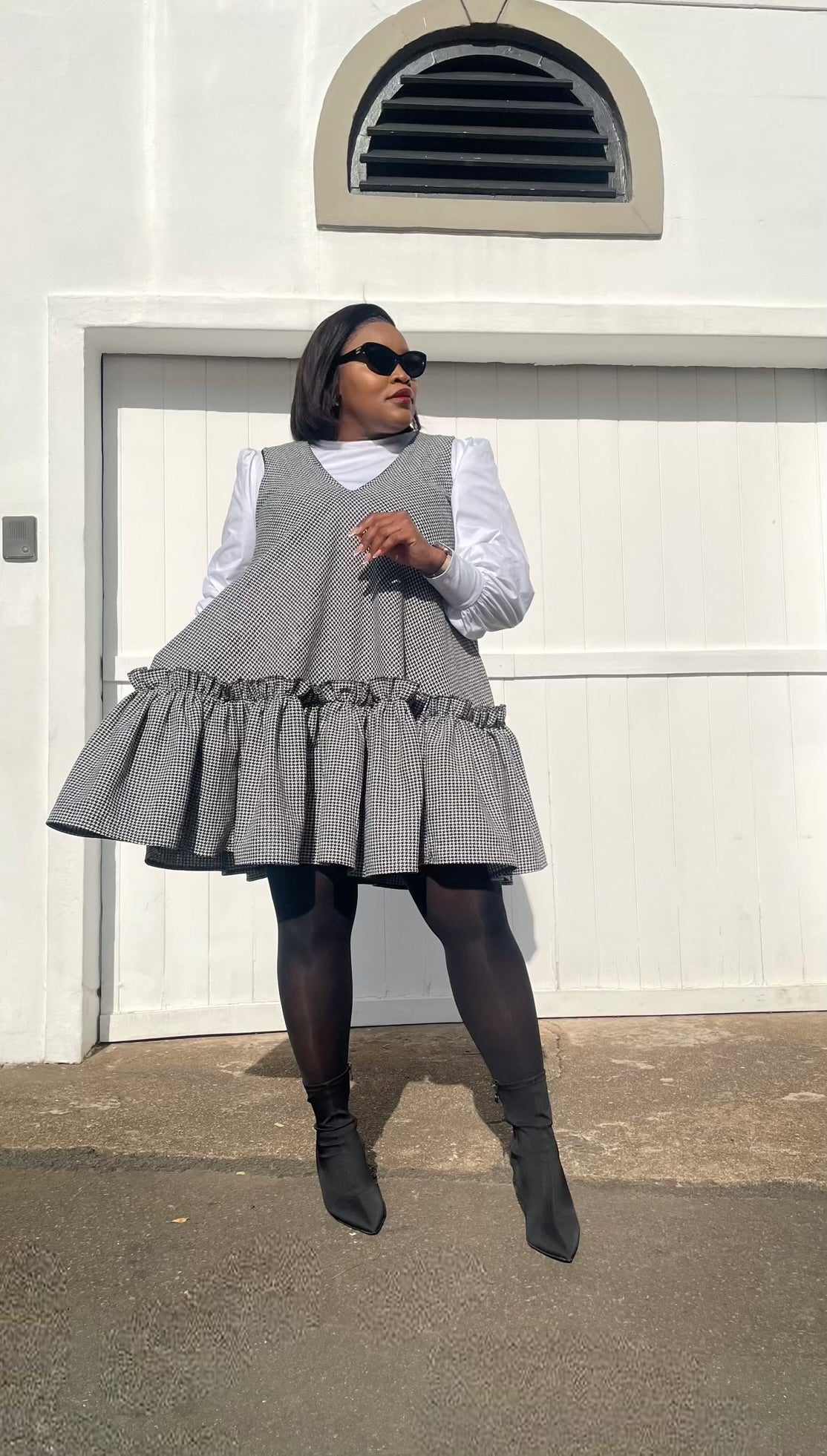 Tweed Belle Flare Dress