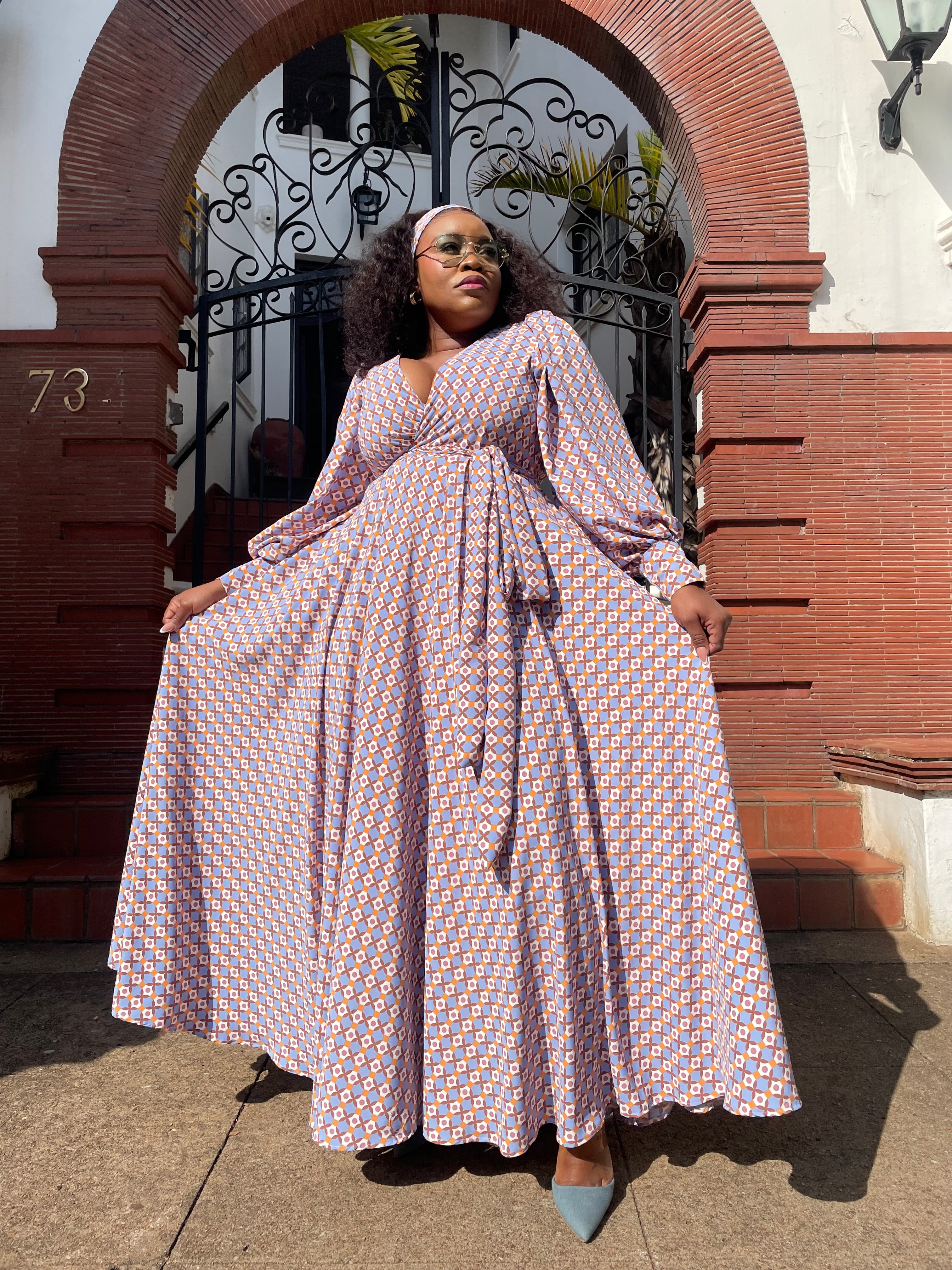 Zuri Grace Wrap Dress