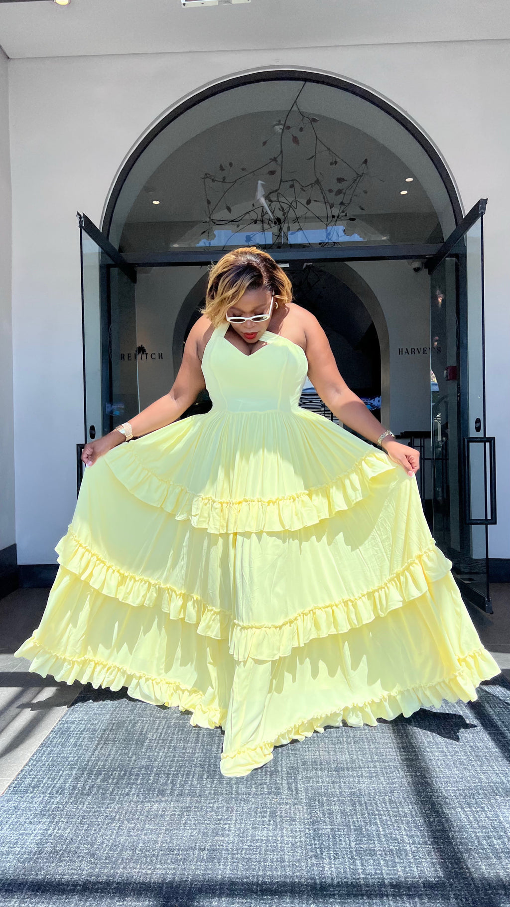 Ruffle Gooddess Dress