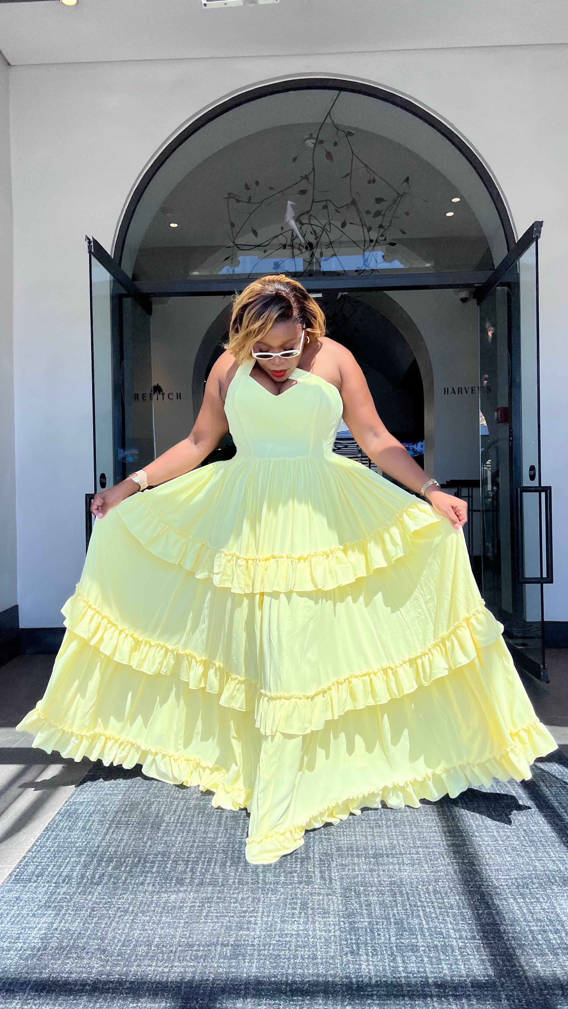 Ruffle Gooddess Dress