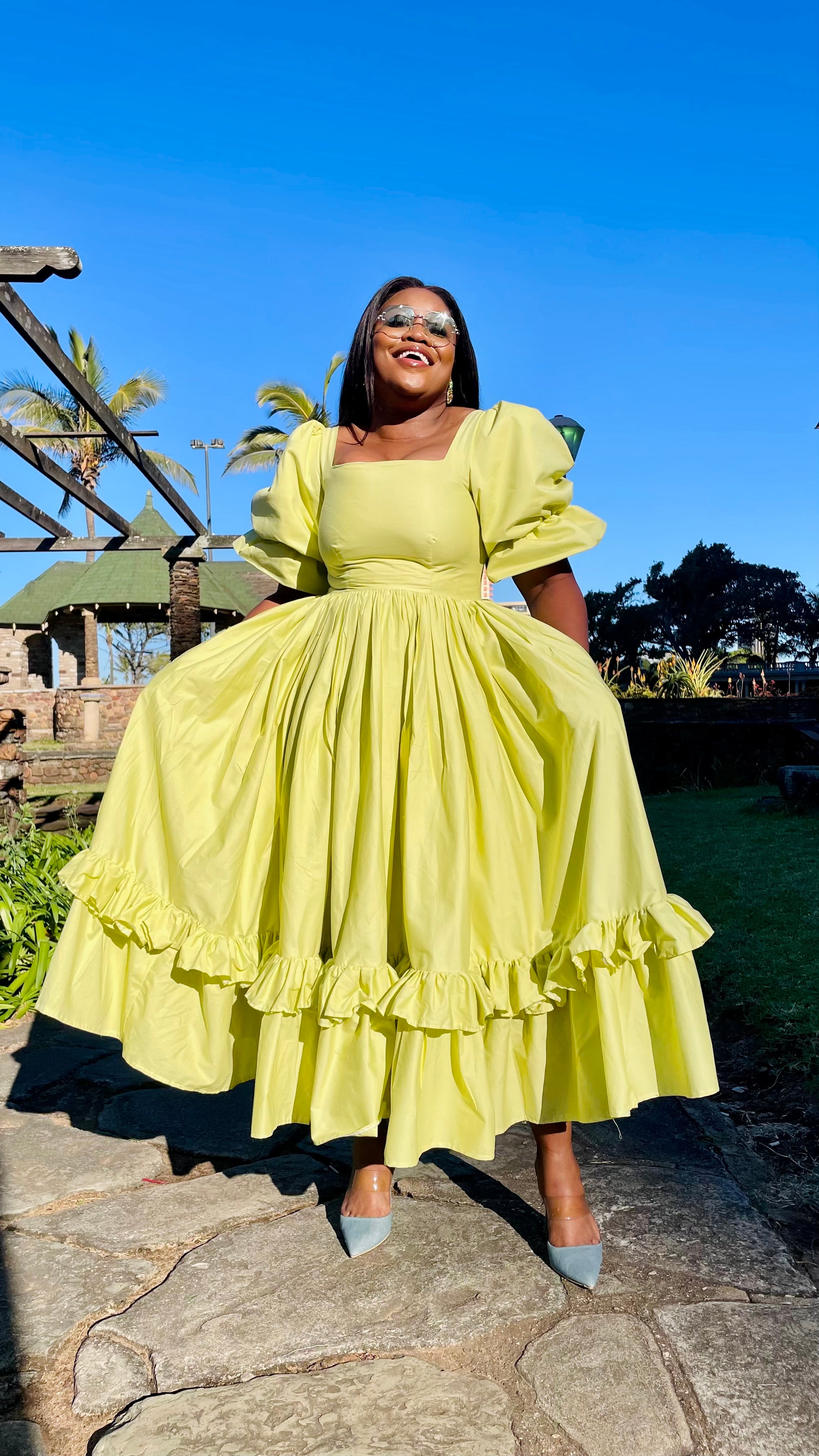 Citrus Belle Cotton Flare