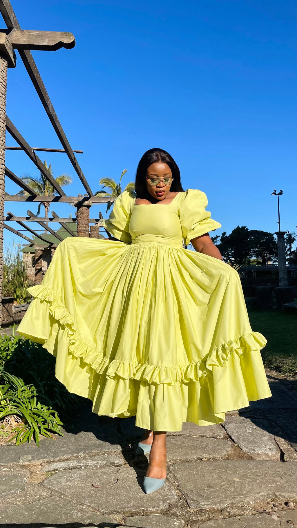 Citrus Belle Cotton Flare