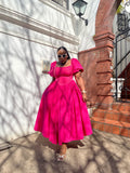 Pinky bloom dress