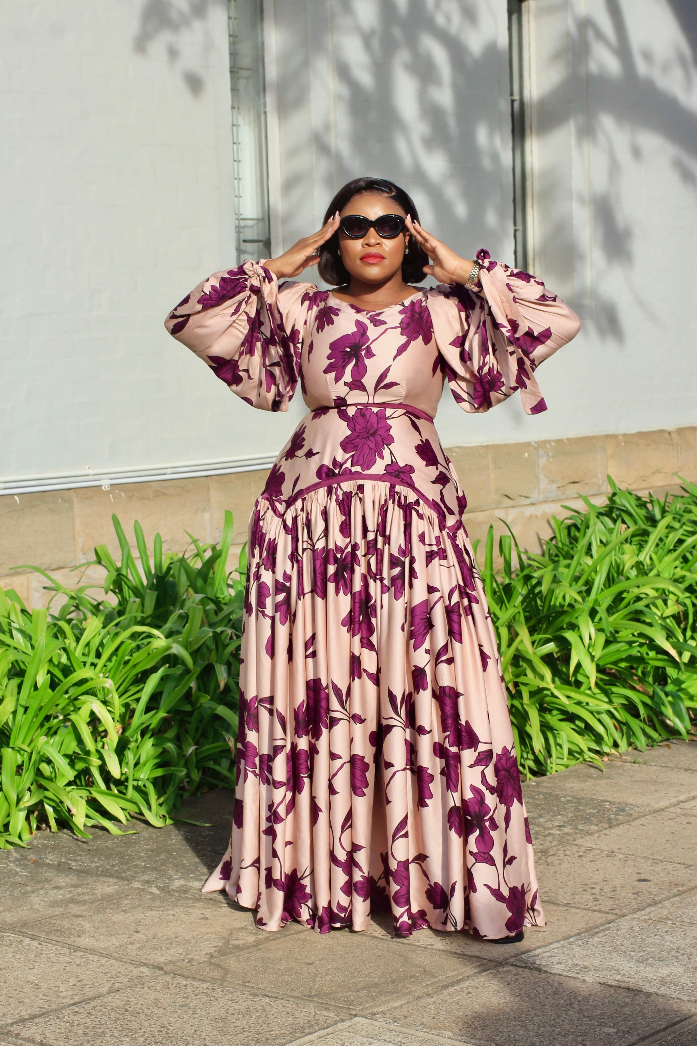 The Violet Empress Dress