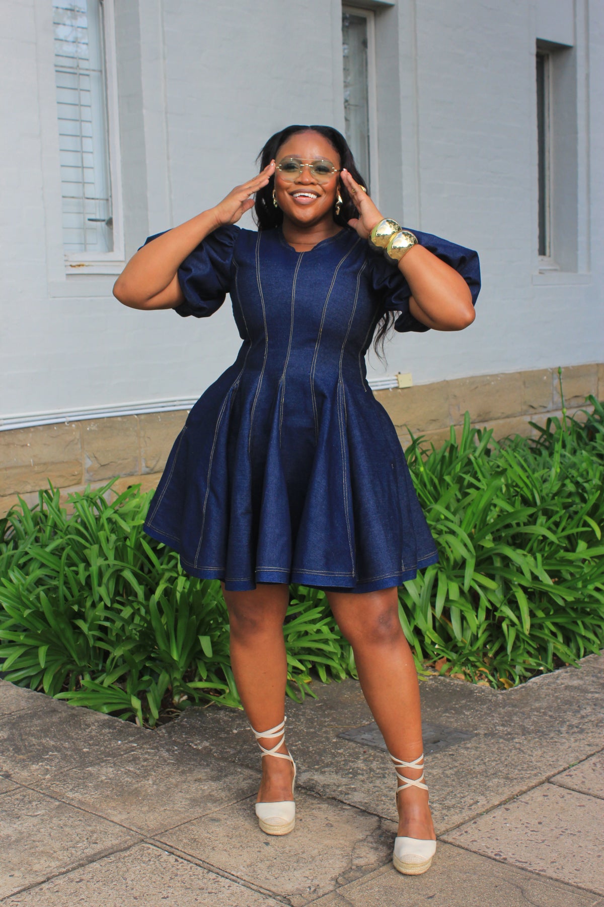 Denim Elan Dress