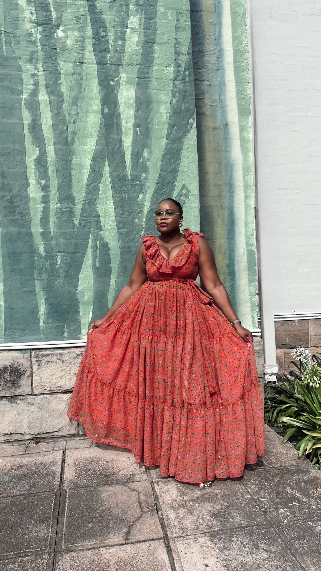 Zahara Tiered Maxi