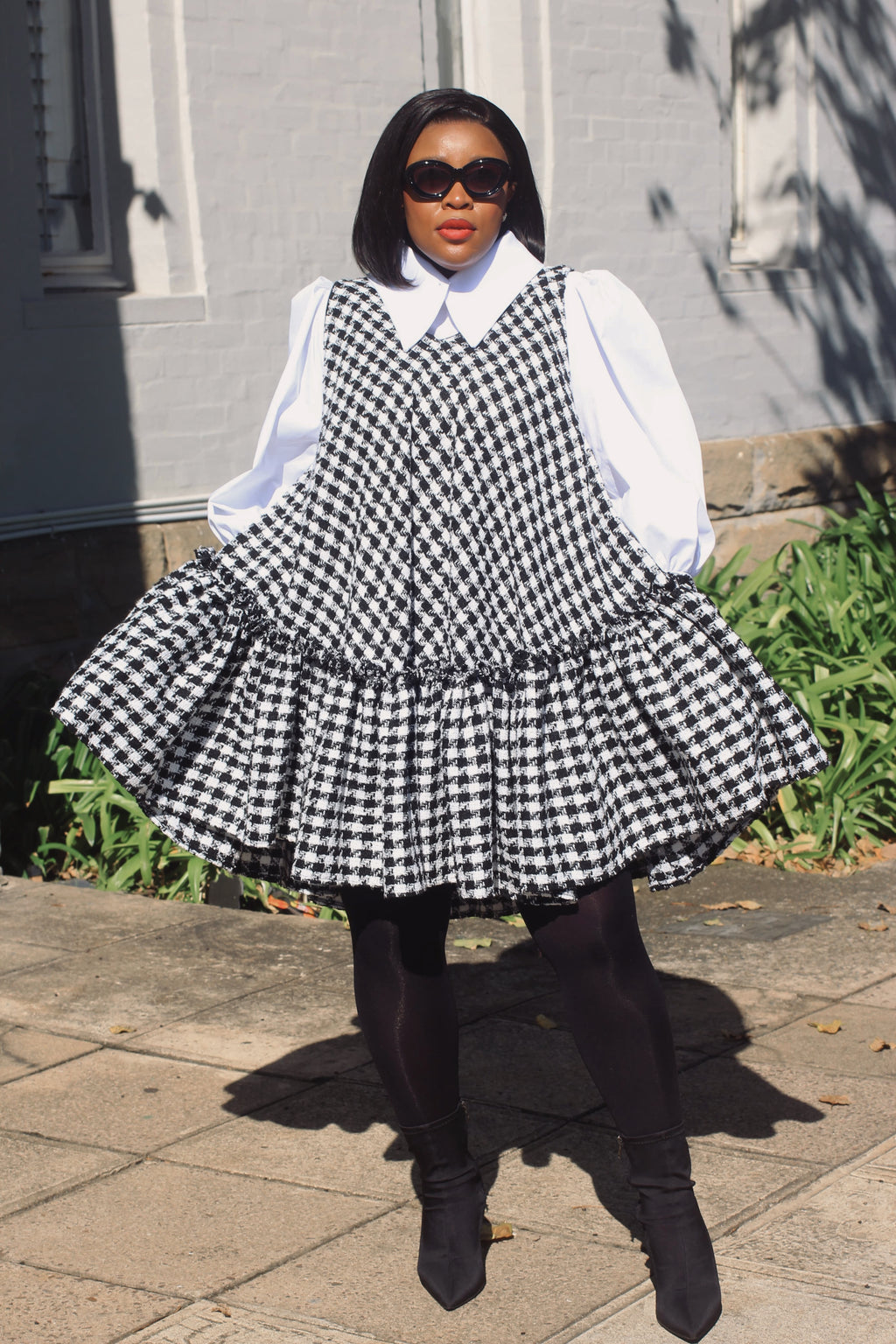 Tweed Belle Flare Dress