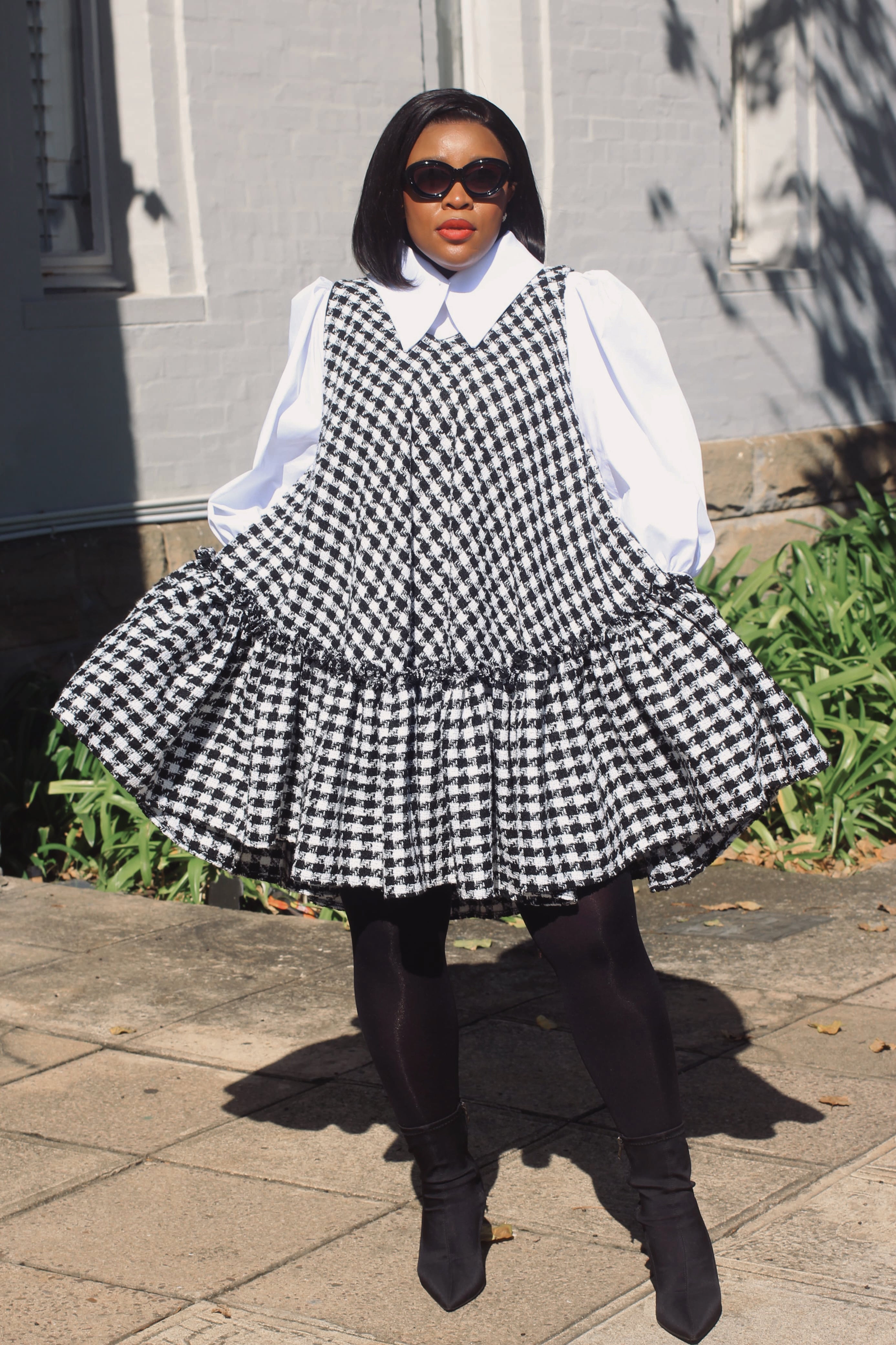 Tweed Belle Flare Dress