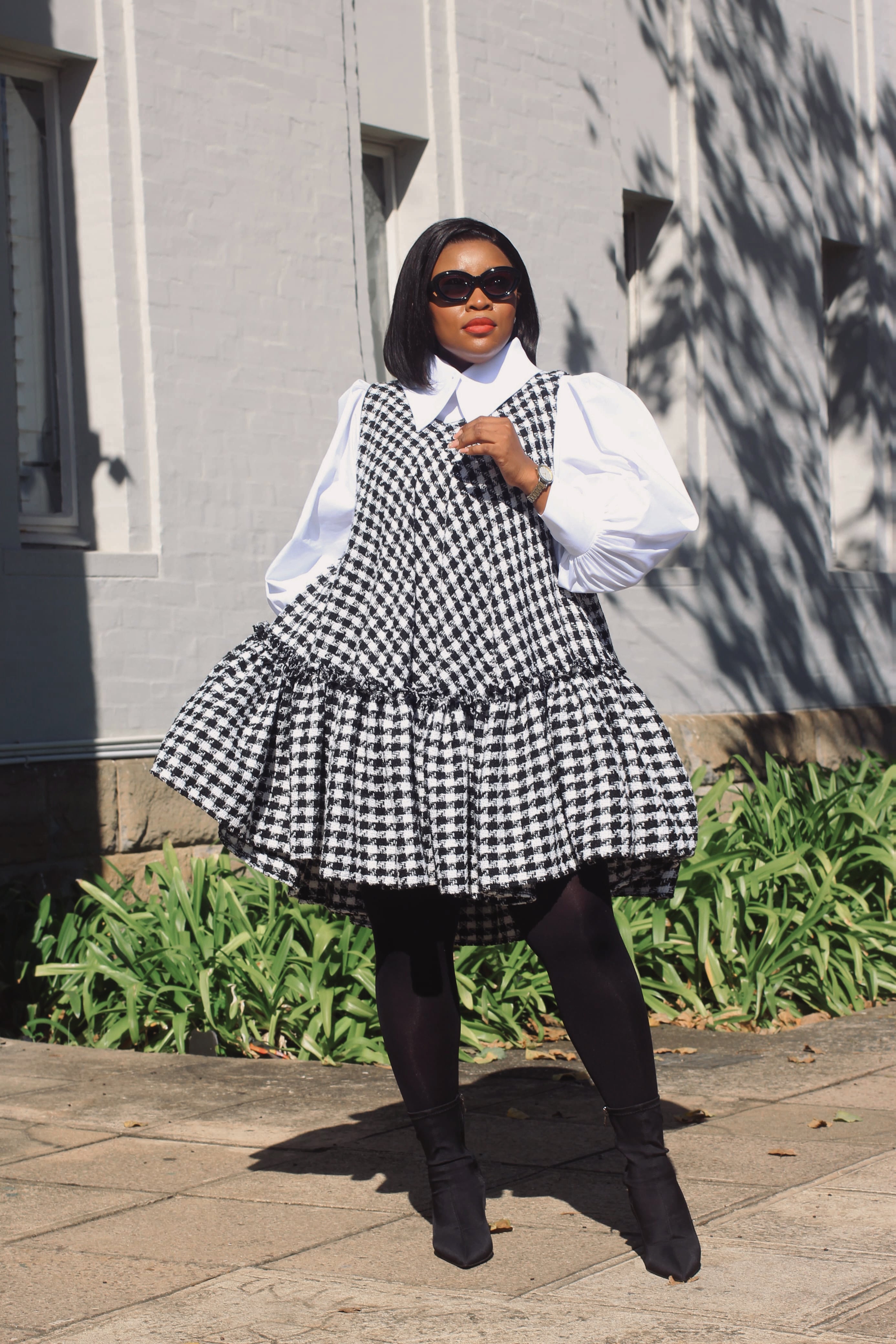 Tweed Belle Flare Dress